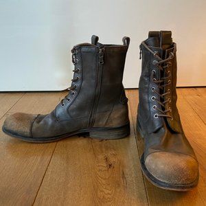 John Varvatos Star USA "Strummer" Cap Toe Combat Boot